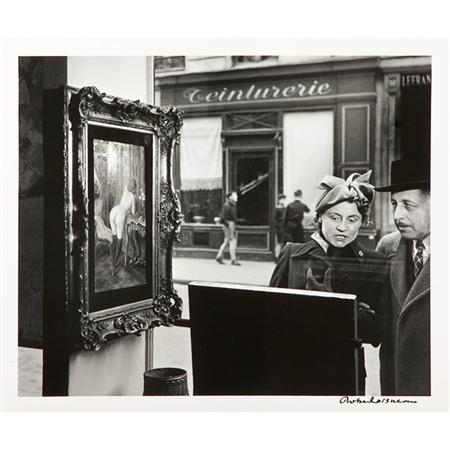 Appraisal: DOISNEAU ROBERT - Un regard oblique- Estimate -