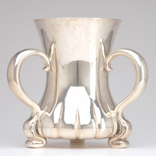 Appraisal: Tiffany Co Makers sterling loving cup ca - Bulbous lobed