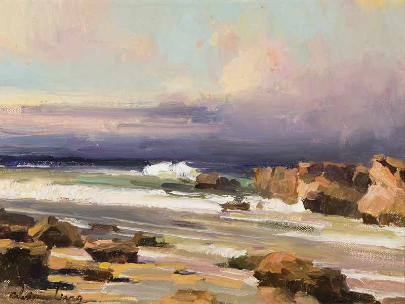 Appraisal: Calvin Liang - Los Angeles CA Rocky Shores