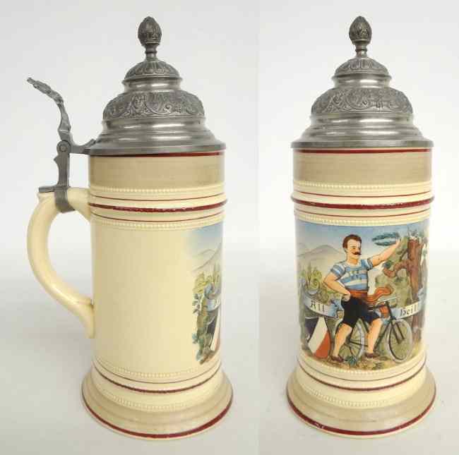 Appraisal: German stein L