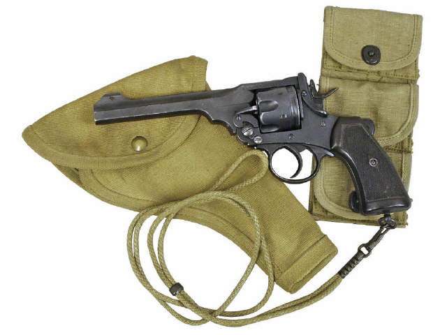 Appraisal: British Webley MK IV cal sn N Dated with original