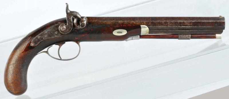 Appraisal: Philadelphia Case Pistol by Robertson Description Overall length Barrel length