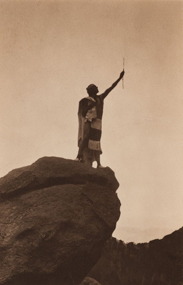 Appraisal: Edward Curtis By The Arrow I Have Said It Edward