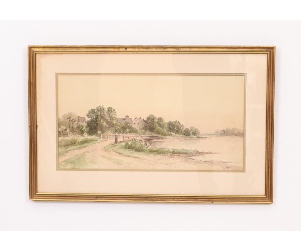 Appraisal: Carl Philipp Weber - PA Germany Europe framed and matted