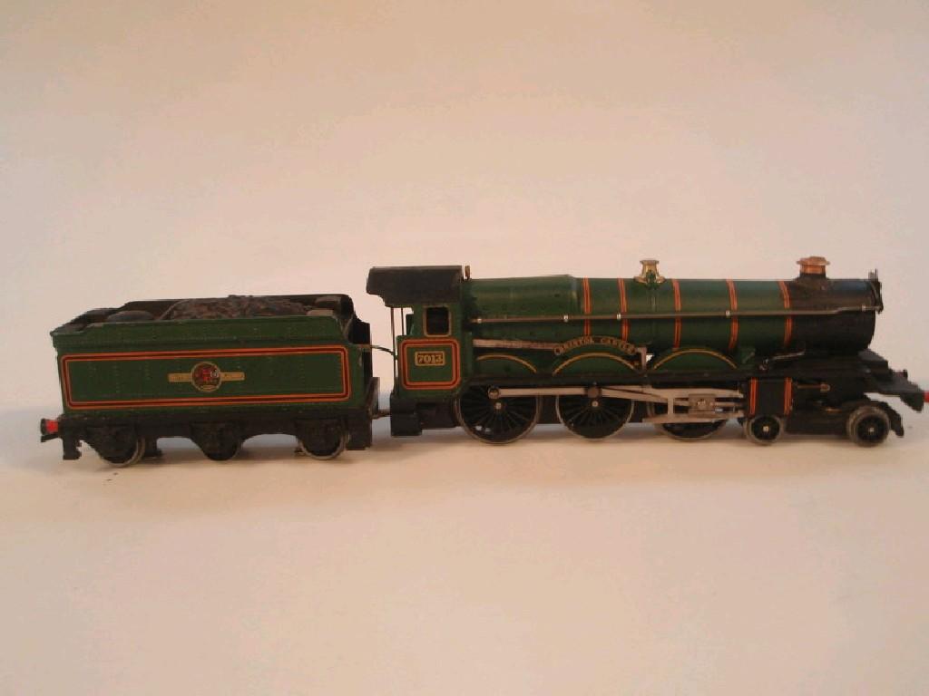 Appraisal: A Hornby OO EDLT locomotive and tender BR 'Bristol Castle'