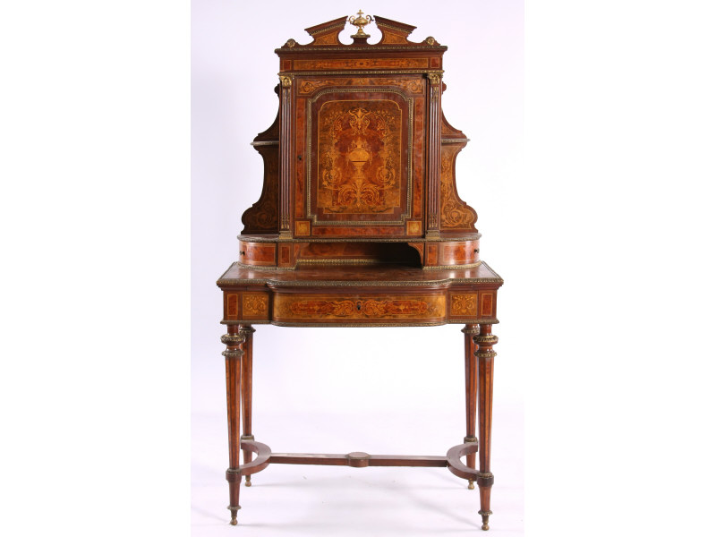 Appraisal: Louis XVI Style Bonheur du Jor late th c two