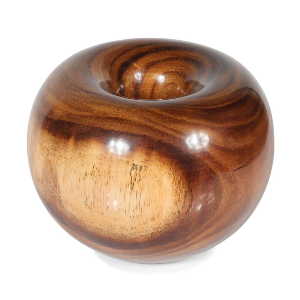 Appraisal: ED MOULTHROP AMERICAN - MIMOSA STUDIO TURNED WOOD BOWL H