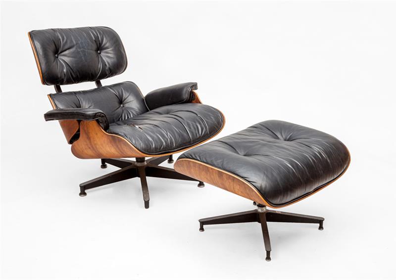 Appraisal: CHARLES AND RAY EAMES FOR HERMAN MILLER LOUNGE CHAIR AND