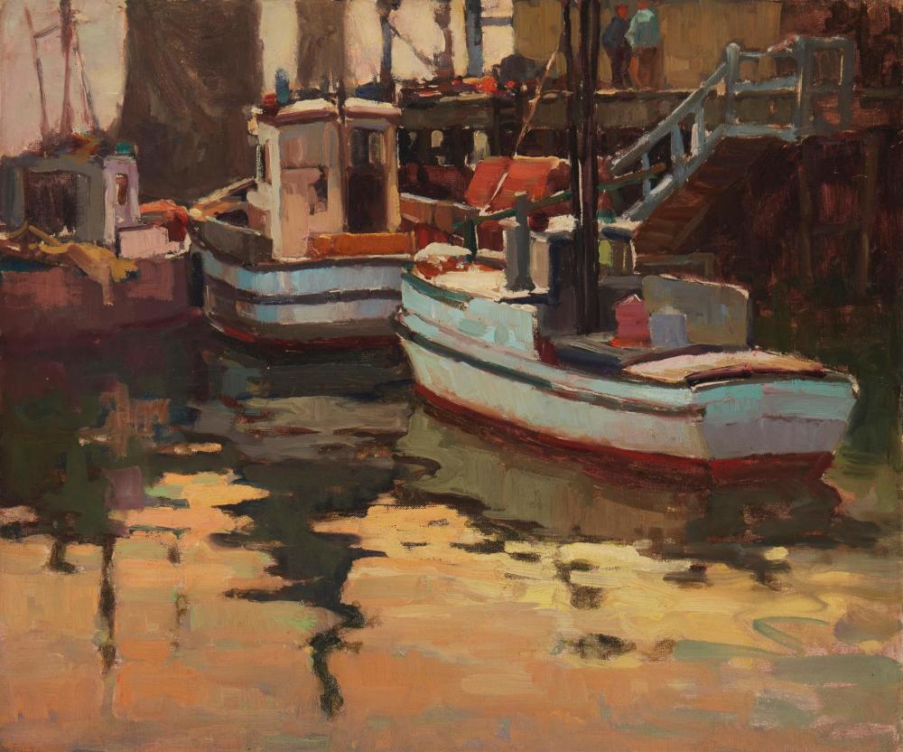 Appraisal: George K Brandriff - Even Tide Oil on canvas Unsigned