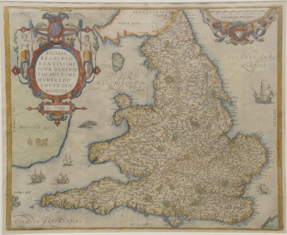 Appraisal: England and Wales Ortelius Angliae Regni Florentissimi Nova Descriptio Auctore