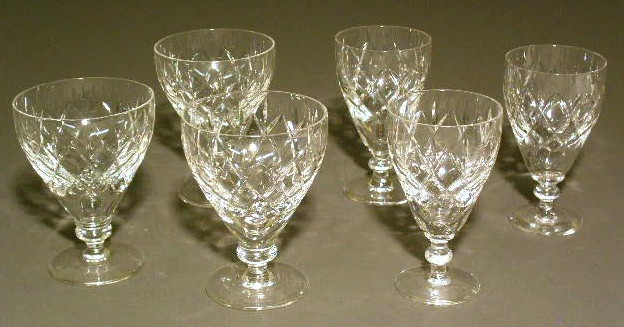 Appraisal: Large group of Waterford type clear glassware etc approx pieces