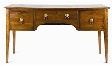 Appraisal: George III Mahogany Sideboard Estimate -