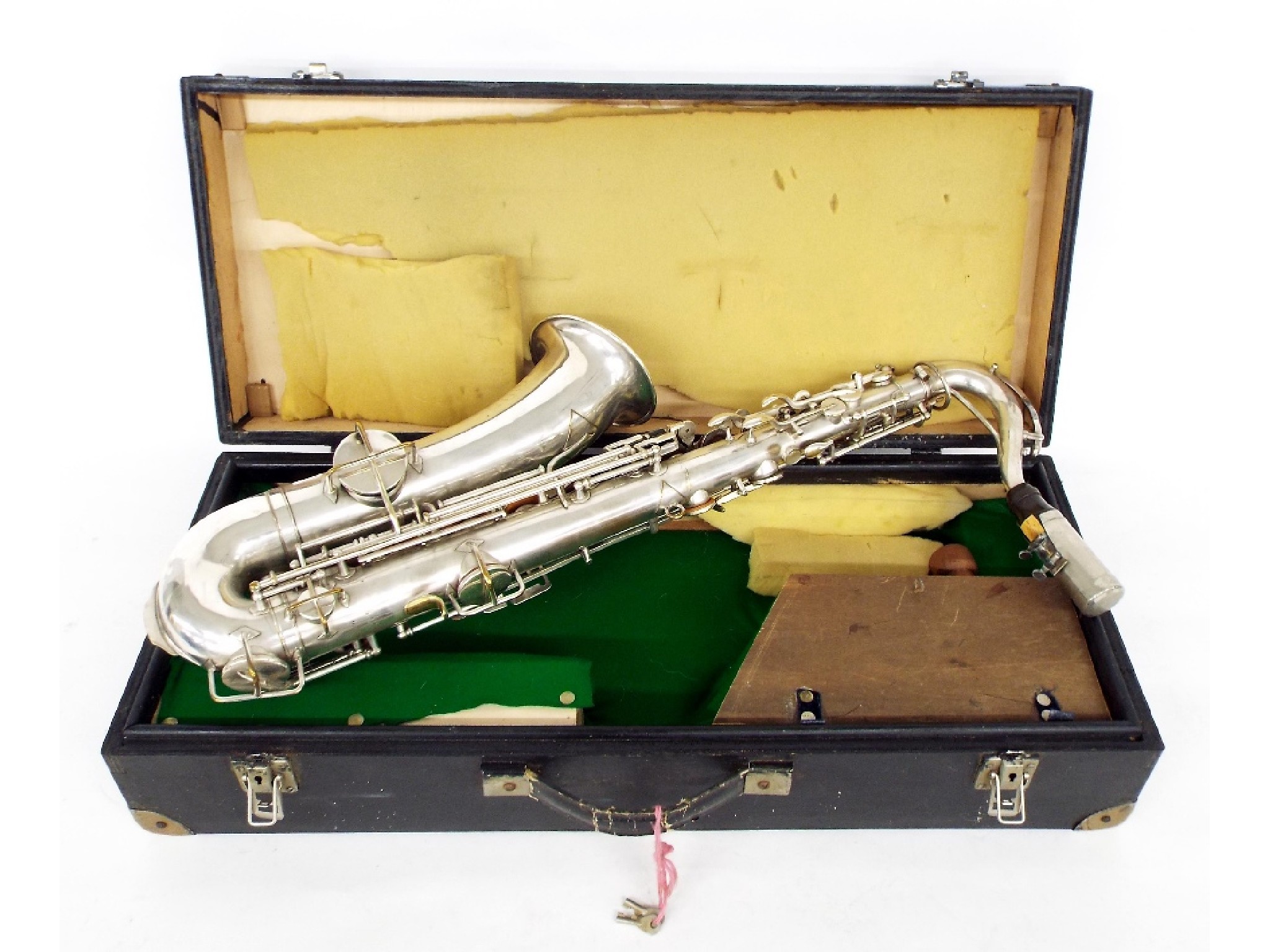 Appraisal: Wurlitzer C Melody low pitch saxophone thought to be manufactured