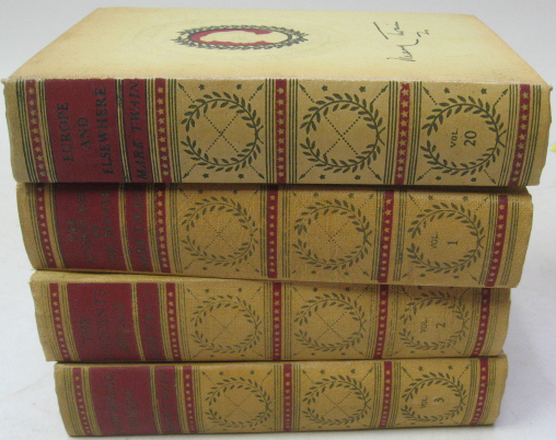 Appraisal: vol Mark Twain The Complete Works of Mark Twain American