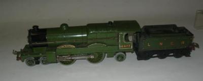 Appraisal: Hornby No electric v Flying Scotsman some paint damage to