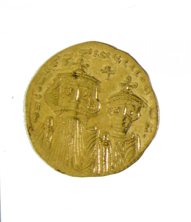 Appraisal: THE BYZANTINE EMPIRE Heraclius Novus Constantinus Constantine III Gold Solidus