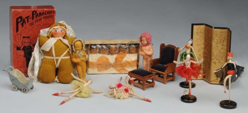 Appraisal: Lot of Vintage Accessories Toys Description Includes two soap babies