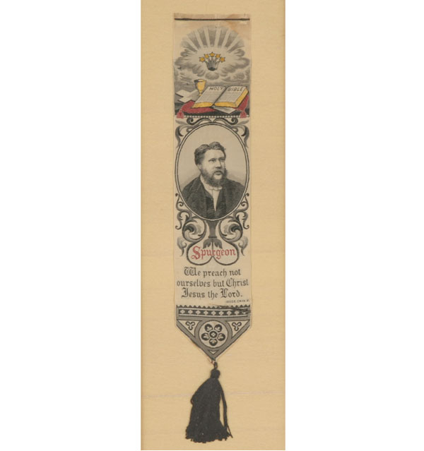 Appraisal: Three Stevengraph woven silk portrait ribbons bookmarks depicting Robert Burns