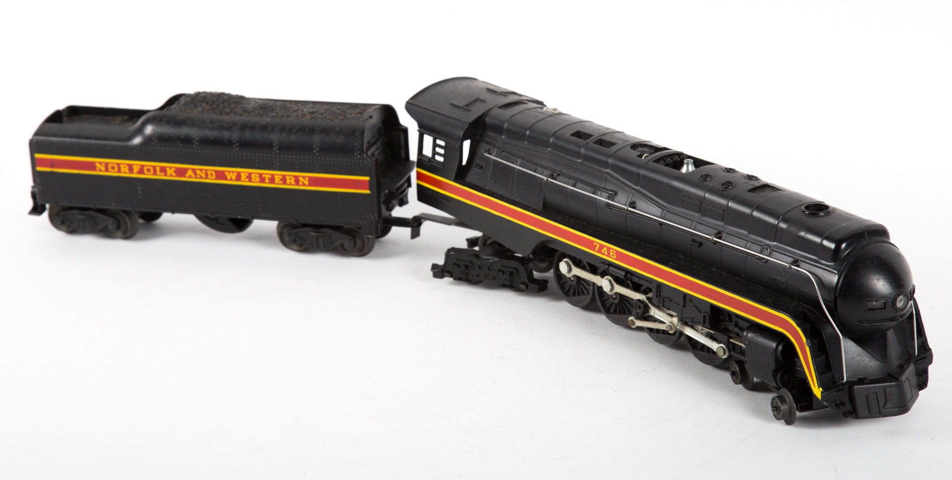 Appraisal: Lionel J engine long stripe tender variation B - Condition