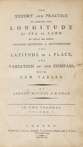 Appraisal: MACKAY ANDREW - The Theory and Practice of Finding the