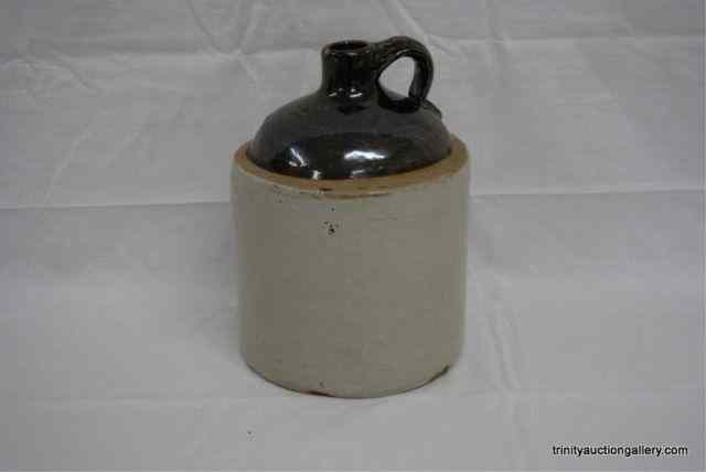 Appraisal: Antique Crock Pottery gal Whiskey JugIs a very nice depression