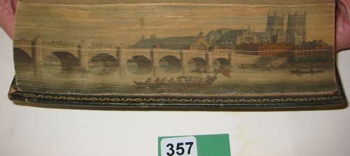 Appraisal: FORE-EDGE PAINTING Hurdis James The Village Curate and Other Poems