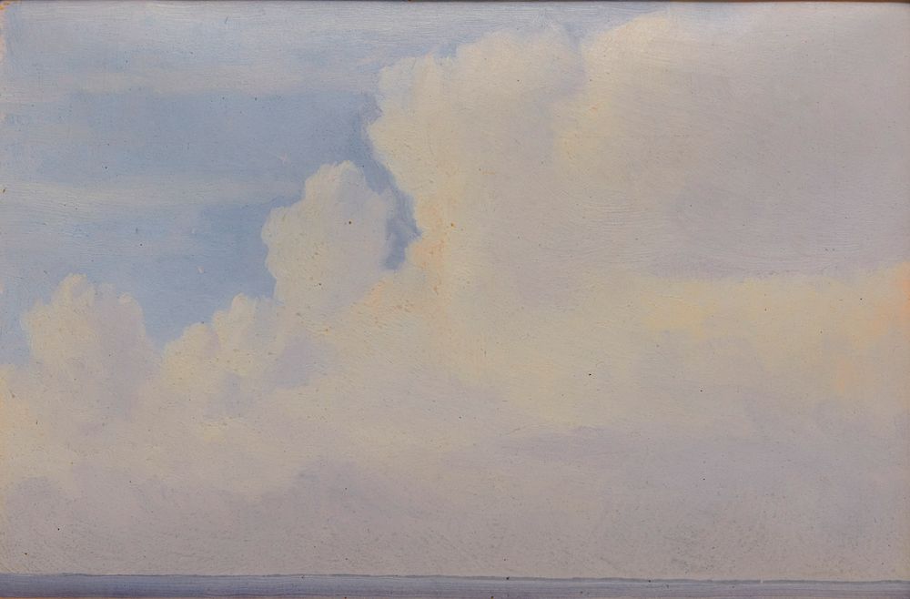 Appraisal: WILLIAM BRADFORD American - Puffy Clouds WILLIAM BRADFORD American -