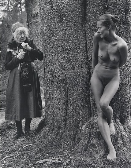 Appraisal: DATER JUDY - Imogen and Twinka at Yosemite Silver print