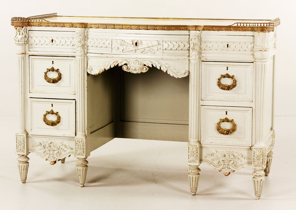 Appraisal: - Late th Early th Marble Top Vanity Late th