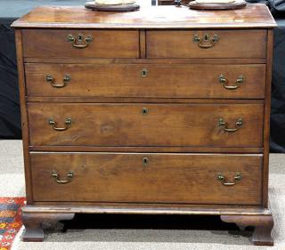 Appraisal: Federal chest early th century having a rectangular top above