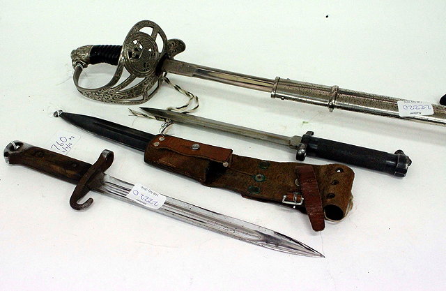 Appraisal: A SERBIAN DRESS SWORD the blade signed 'Solingen' cm in