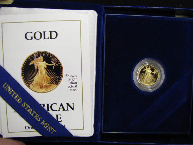 Appraisal: Gold American Eagle Proof Coin th troy ounce