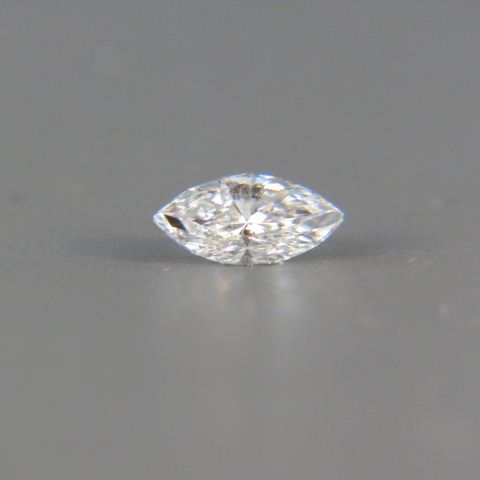 Appraisal: Certified Diamond carat Marquise F color SI- certified graded by