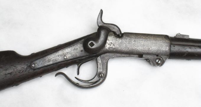 Appraisal: BURNSIDE RIFLE CO THIRD MODEL CARBINE caliber hinged breech loading