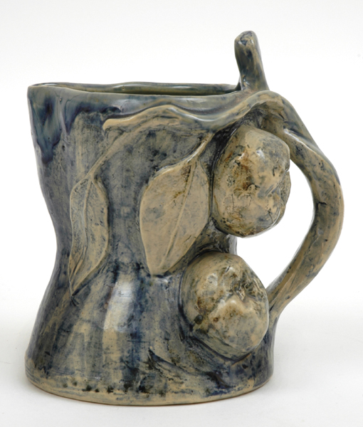 Appraisal: MERRIC BOYD - Victoria dated A waisted cylindrical earthenware jug