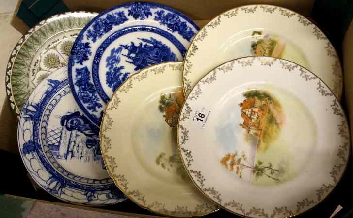 Appraisal: A tray lot comprising Collector Wall Plaques x Royal Doulton