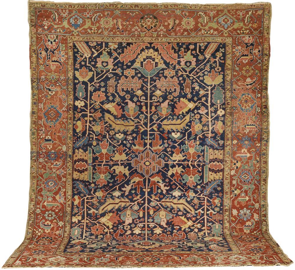 Appraisal: Heriz Carpet Persia ca ft in x ft Condition Condition