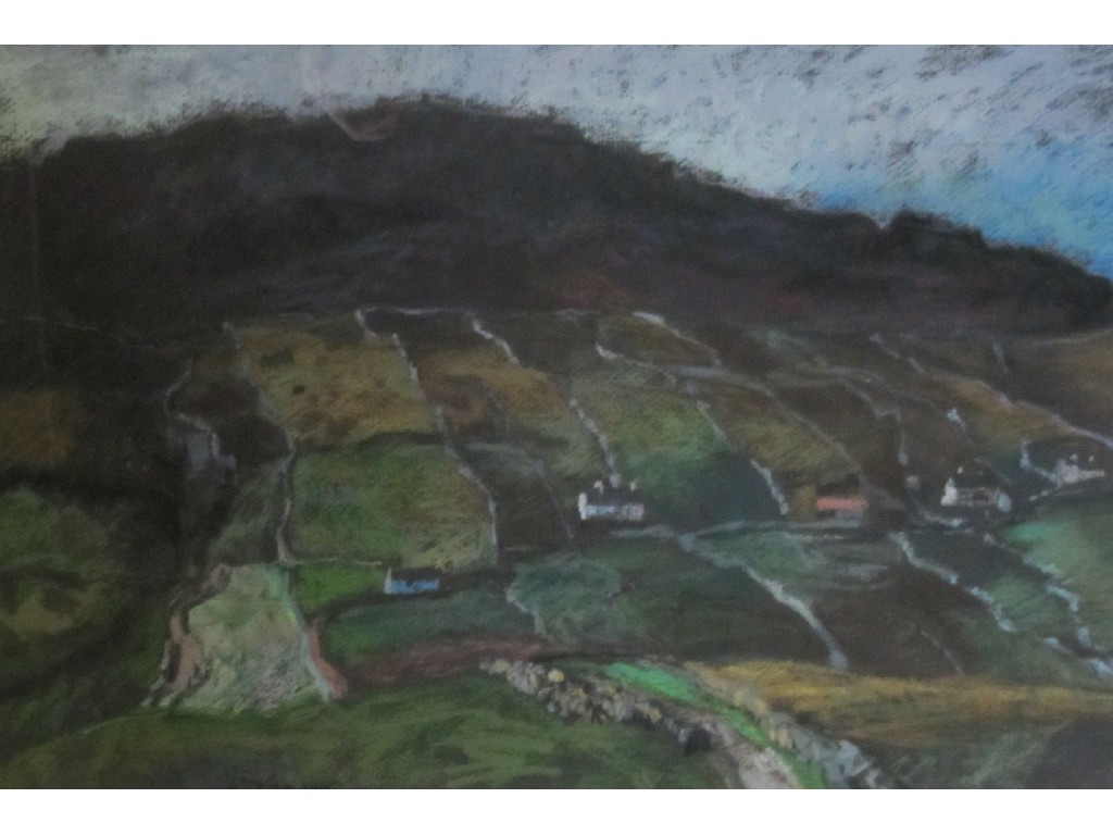 Appraisal: WILLIAM ARMOUR RSW RSA - Pastel Irish landscape signed x