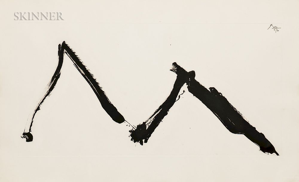 Appraisal: Robert Motherwell American - Dance II Robert Motherwell American -