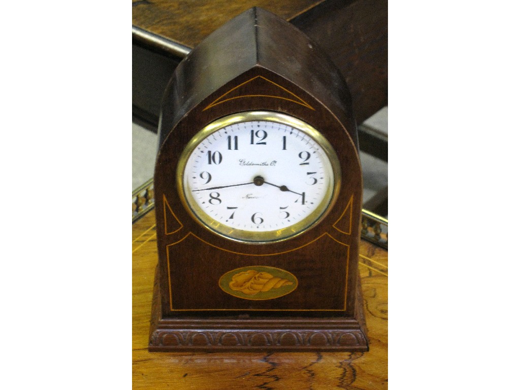 Appraisal: Edwardian mantle clock