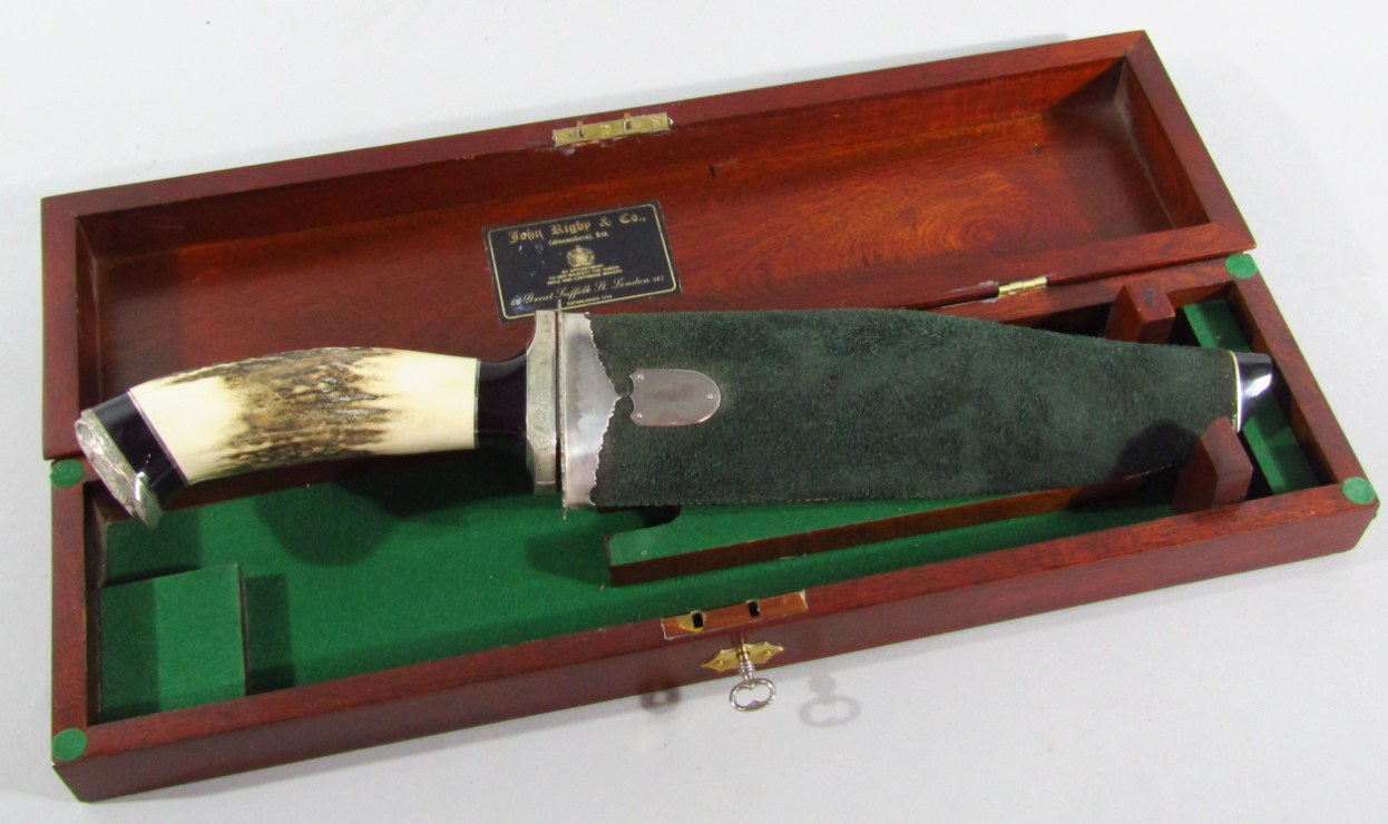 Appraisal: A John Rigby Co replica of the knife presented to