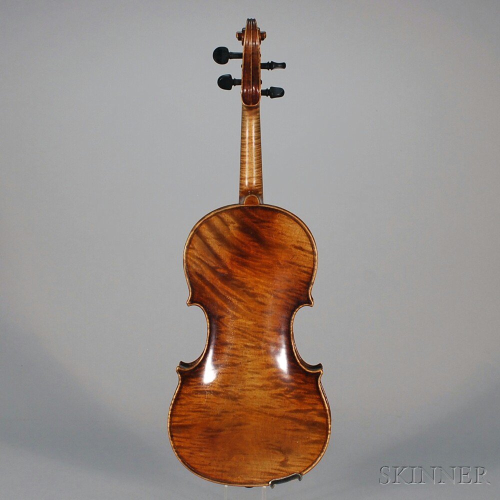 Appraisal: Modern German Student Violin labeled NICOLUS AMATUS FECIT IN CREMONA