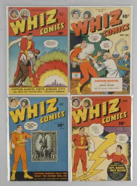 Appraisal: Lot of s Whiz Comics Description This lot includes issues