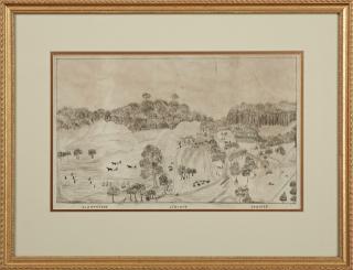 Appraisal: John S Miller American Plantation - Lebanon Springs pencil and