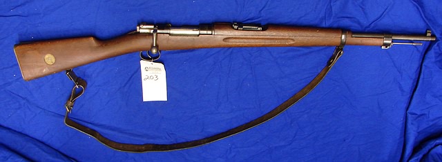 Appraisal: Husqvarna Model bolt action rifle Cal mm bbl SN Blued