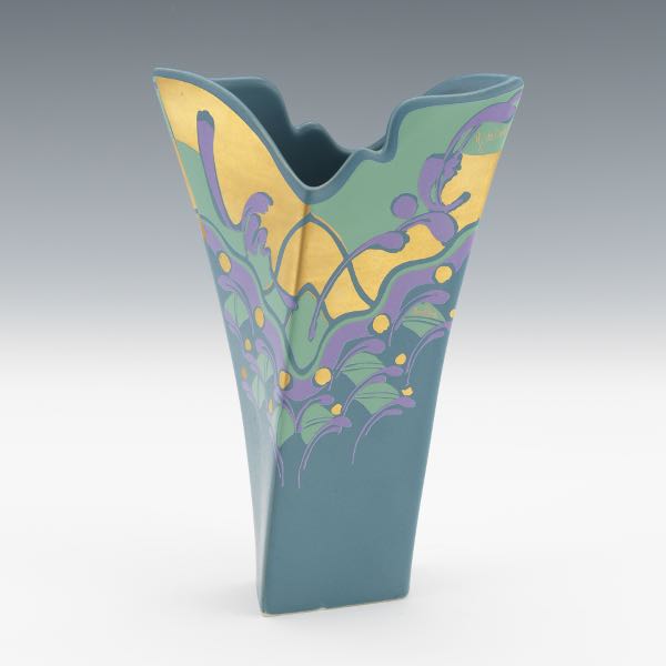 Appraisal: MID-CENTURY MODERN ROSENTHAL PORCELAIN VASE DESIGN BY JEAN-CLAUDE DE CROUSAZ