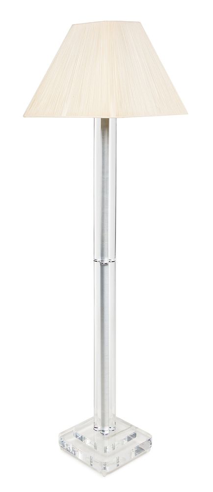 Appraisal: A Lucite Floor Lamp SECOND HALF TH CENTURY