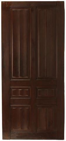 Appraisal: lot of Architectural carved wood door panels th c approx