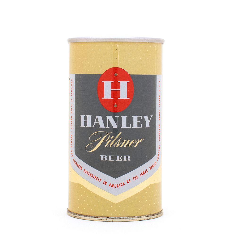 Appraisal: Hanley Pilsner - Early Cutter Zip Top Reference USBC II