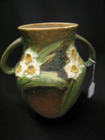 Appraisal: Roseville Art Pottery Vase Jonquil rim chip